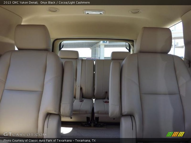 Onyx Black / Cocoa/Light Cashmere 2013 GMC Yukon Denali