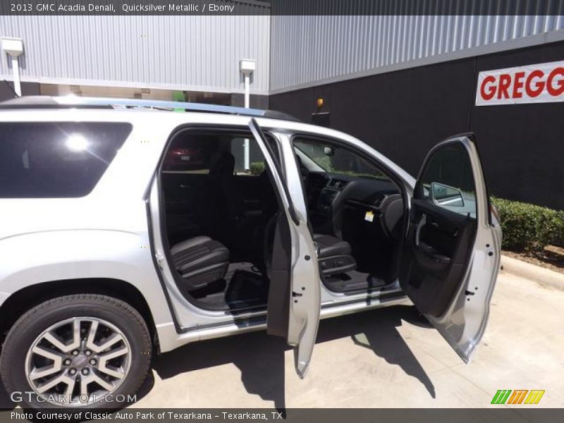 Quicksilver Metallic / Ebony 2013 GMC Acadia Denali