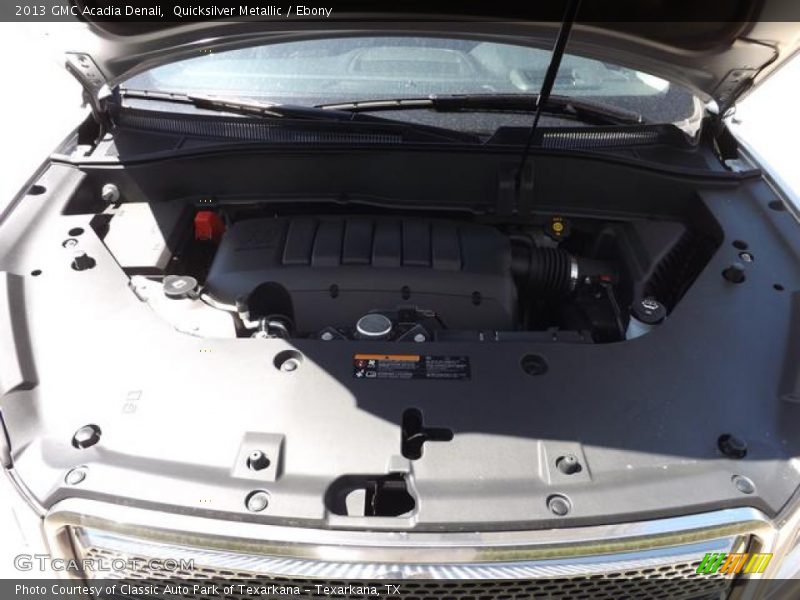 Quicksilver Metallic / Ebony 2013 GMC Acadia Denali