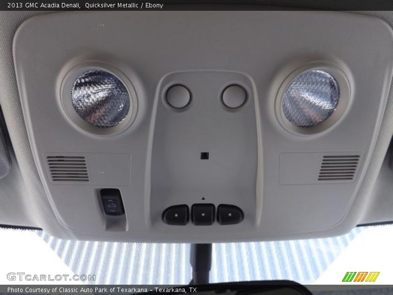 Quicksilver Metallic / Ebony 2013 GMC Acadia Denali
