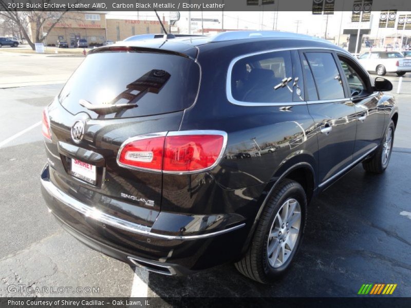 Carbon Black Metallic / Ebony Leather 2013 Buick Enclave Leather AWD