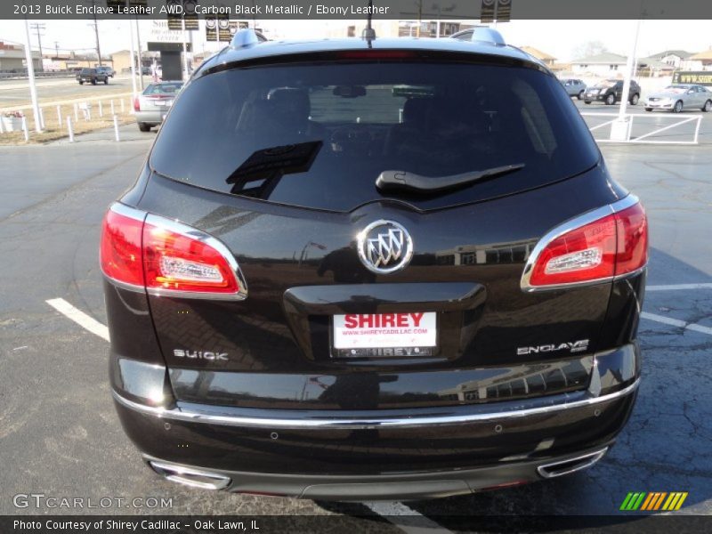 Carbon Black Metallic / Ebony Leather 2013 Buick Enclave Leather AWD