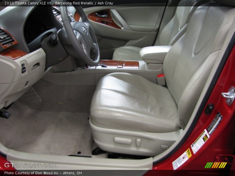 Barcelona Red Metallic / Ash Gray 2010 Toyota Camry XLE V6