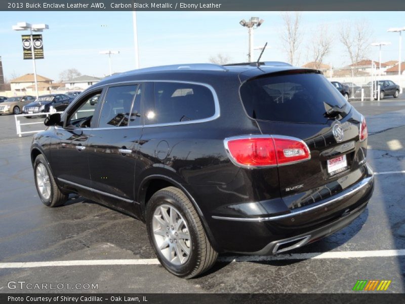 Carbon Black Metallic / Ebony Leather 2013 Buick Enclave Leather AWD