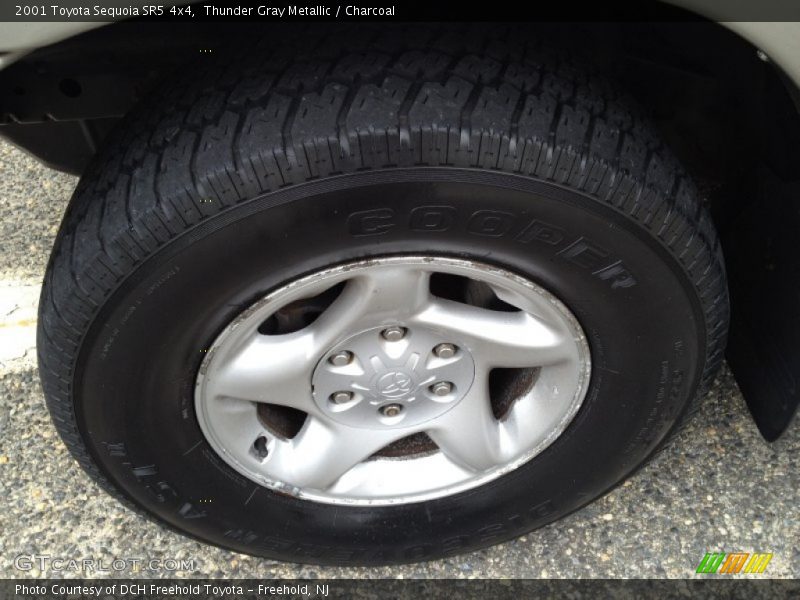 Thunder Gray Metallic / Charcoal 2001 Toyota Sequoia SR5 4x4