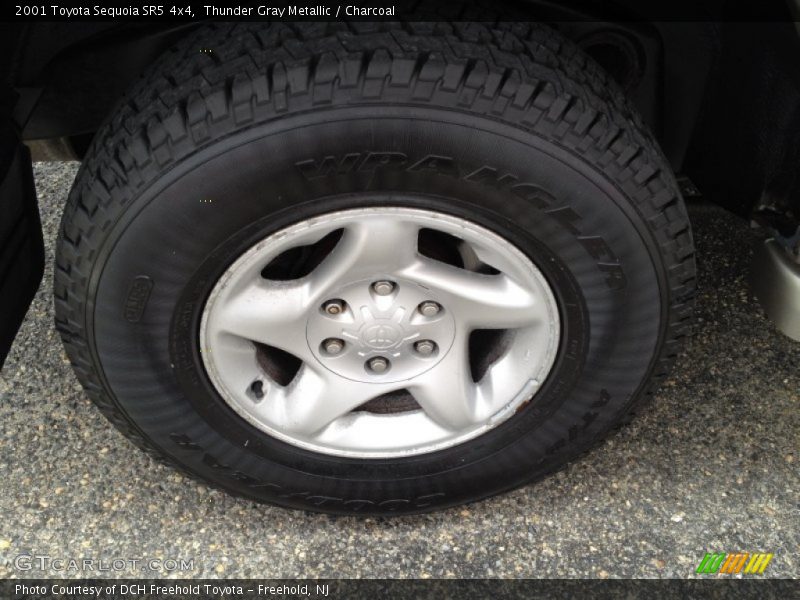 Thunder Gray Metallic / Charcoal 2001 Toyota Sequoia SR5 4x4