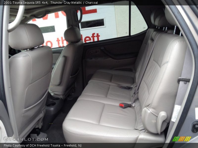 Thunder Gray Metallic / Charcoal 2001 Toyota Sequoia SR5 4x4
