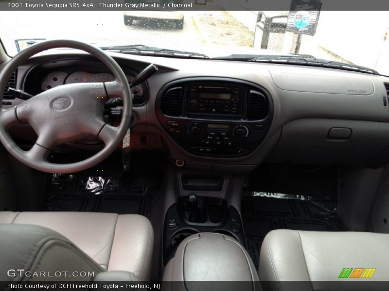 Thunder Gray Metallic / Charcoal 2001 Toyota Sequoia SR5 4x4