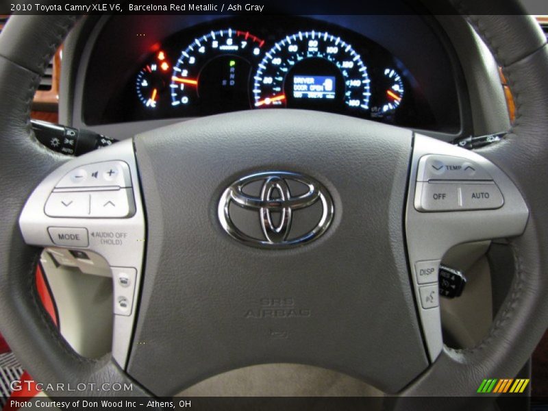 Barcelona Red Metallic / Ash Gray 2010 Toyota Camry XLE V6