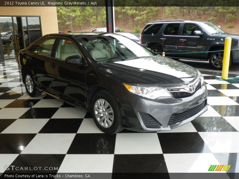Magnetic Gray Metallic / Ash 2012 Toyota Camry LE