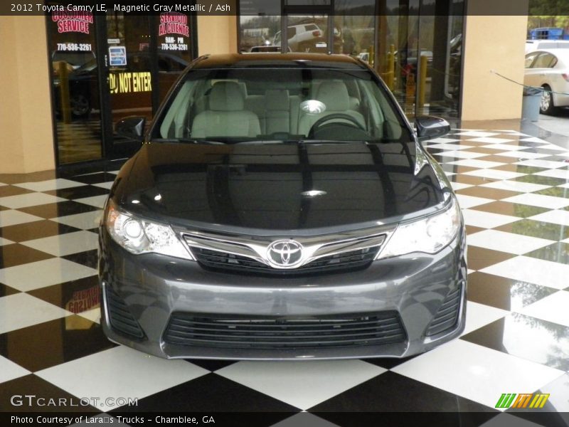 Magnetic Gray Metallic / Ash 2012 Toyota Camry LE