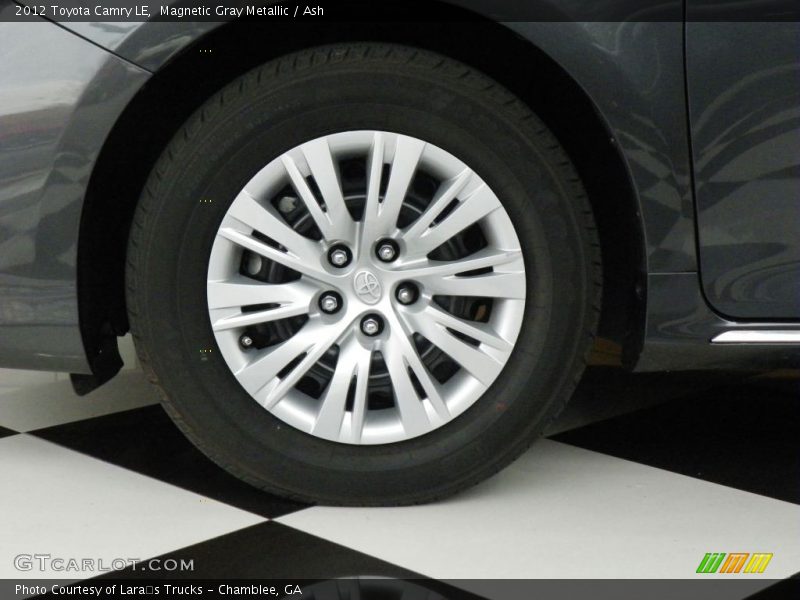Magnetic Gray Metallic / Ash 2012 Toyota Camry LE