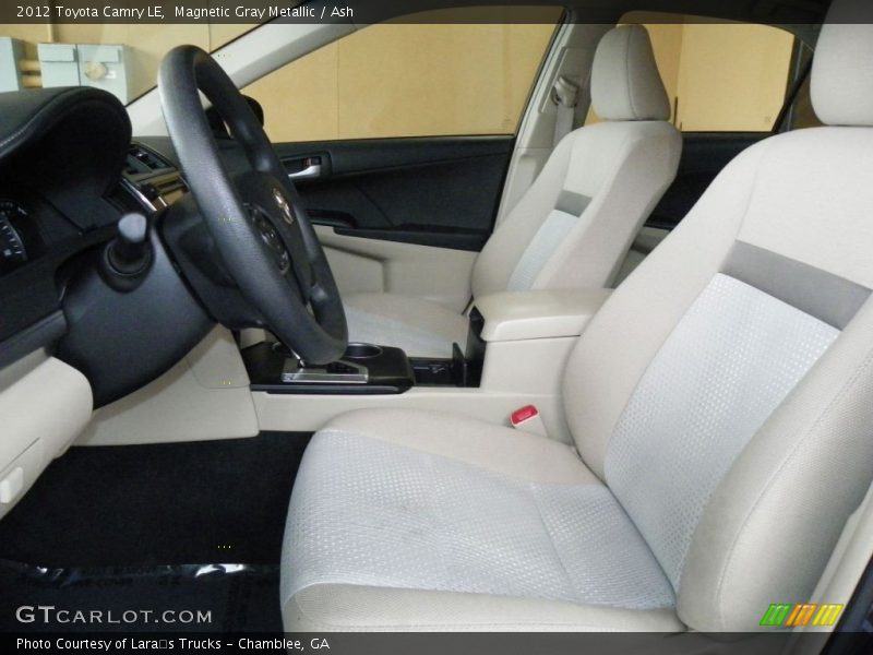 Magnetic Gray Metallic / Ash 2012 Toyota Camry LE