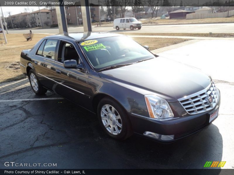 Gray Flannel / Ebony 2009 Cadillac DTS