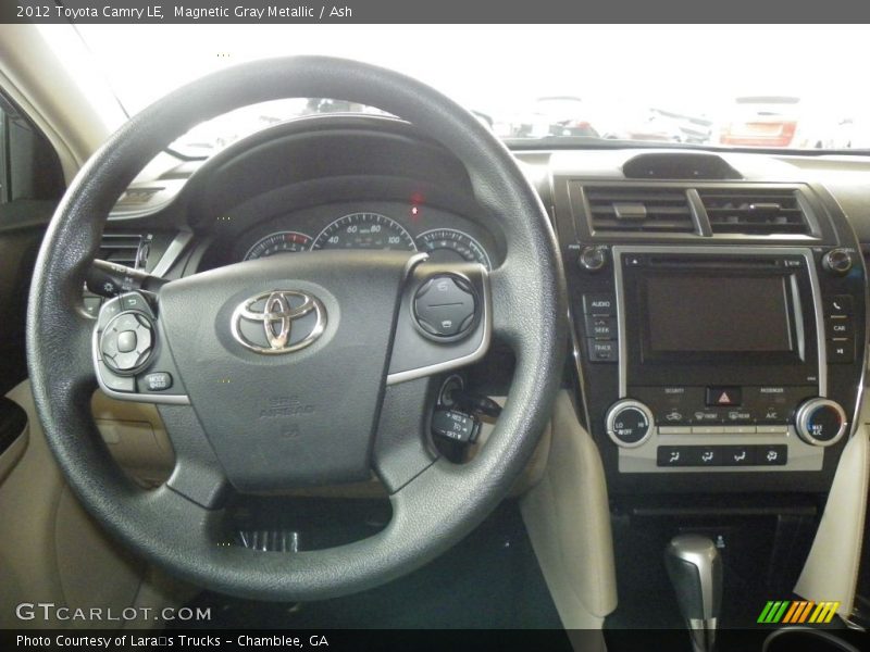 Magnetic Gray Metallic / Ash 2012 Toyota Camry LE