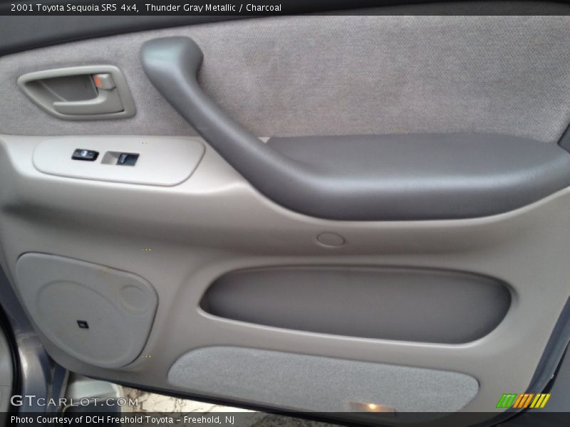 Thunder Gray Metallic / Charcoal 2001 Toyota Sequoia SR5 4x4