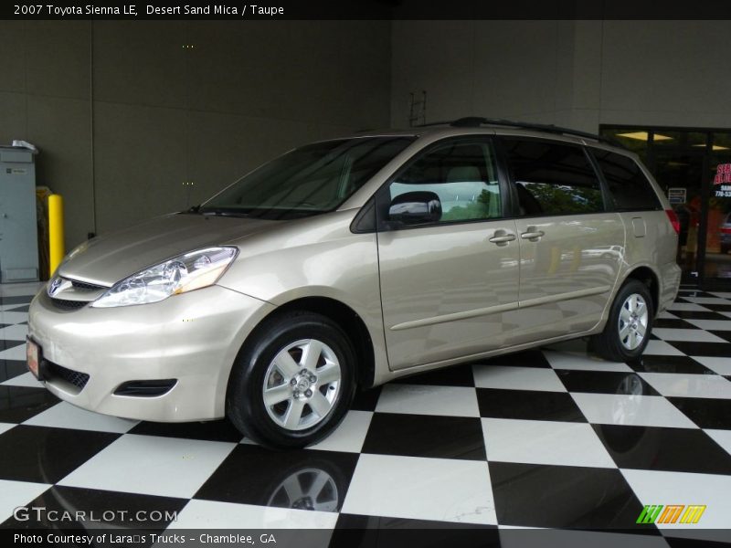 Desert Sand Mica / Taupe 2007 Toyota Sienna LE