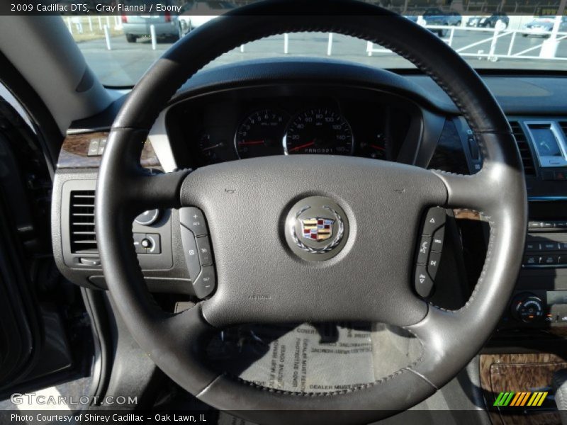 Gray Flannel / Ebony 2009 Cadillac DTS