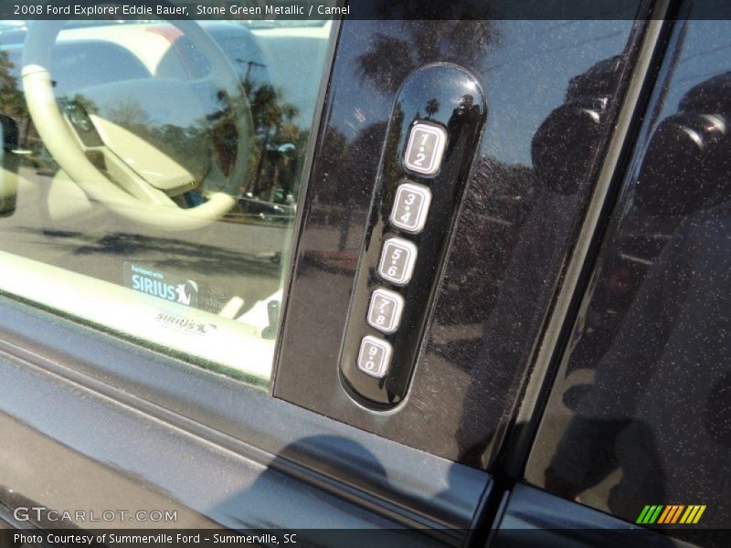 Stone Green Metallic / Camel 2008 Ford Explorer Eddie Bauer