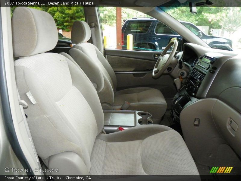 Desert Sand Mica / Taupe 2007 Toyota Sienna LE