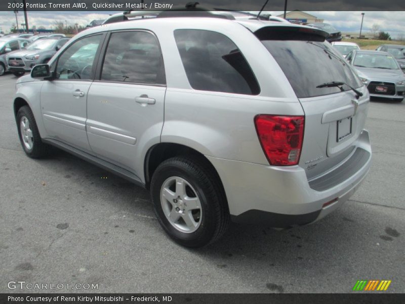 Quicksilver Metallic / Ebony 2009 Pontiac Torrent AWD