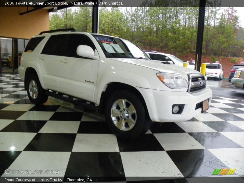 Natural White / Dark Charcoal 2006 Toyota 4Runner Sport Edition