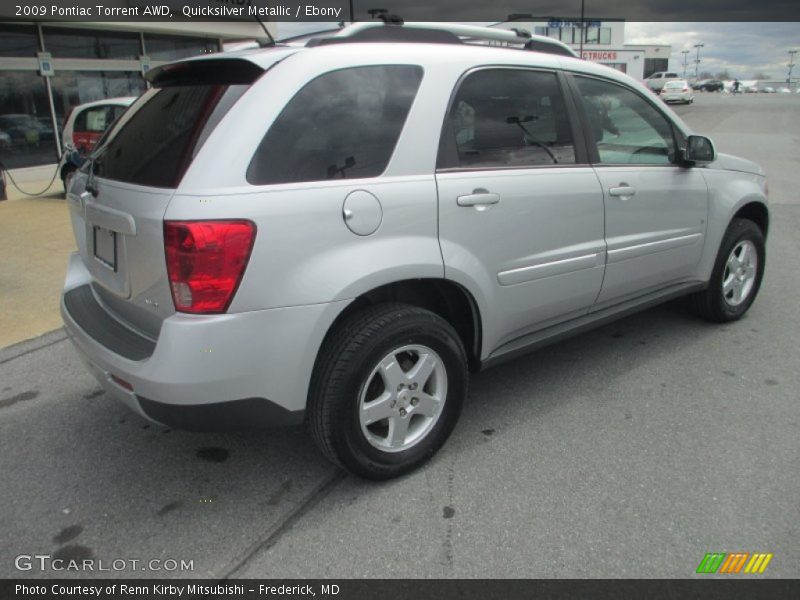 Quicksilver Metallic / Ebony 2009 Pontiac Torrent AWD