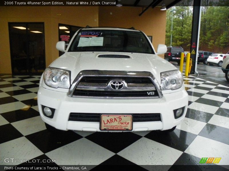 Natural White / Dark Charcoal 2006 Toyota 4Runner Sport Edition