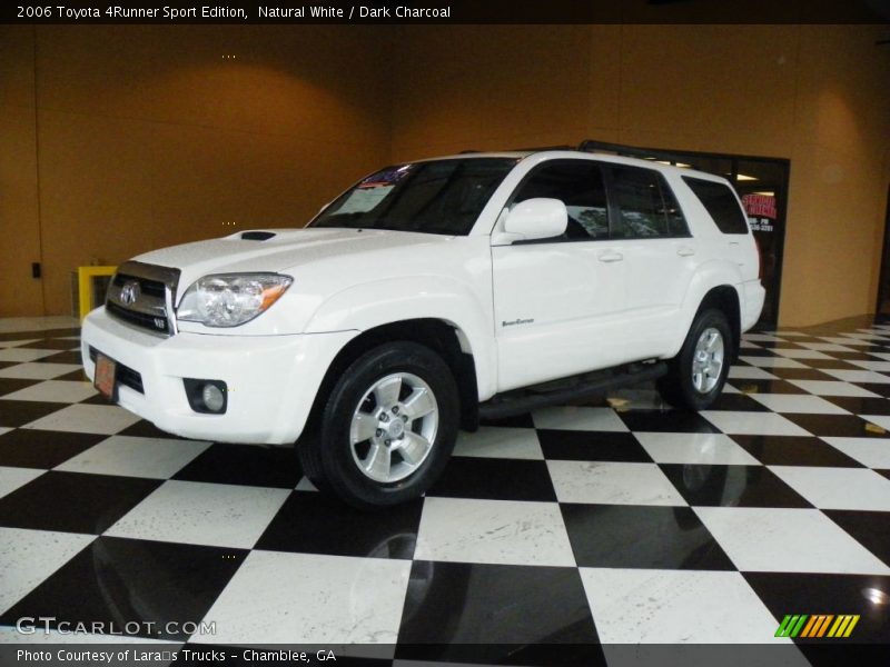 Natural White / Dark Charcoal 2006 Toyota 4Runner Sport Edition