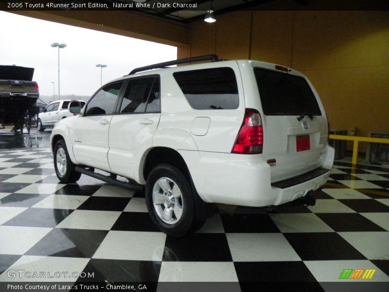 Natural White / Dark Charcoal 2006 Toyota 4Runner Sport Edition