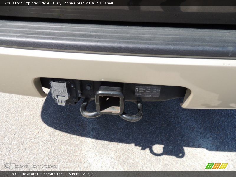 Stone Green Metallic / Camel 2008 Ford Explorer Eddie Bauer