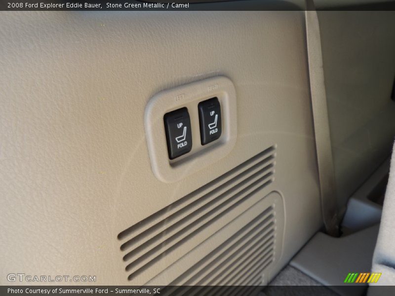 Stone Green Metallic / Camel 2008 Ford Explorer Eddie Bauer