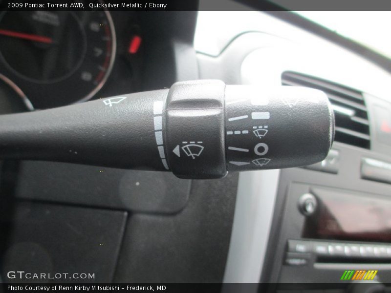 Quicksilver Metallic / Ebony 2009 Pontiac Torrent AWD