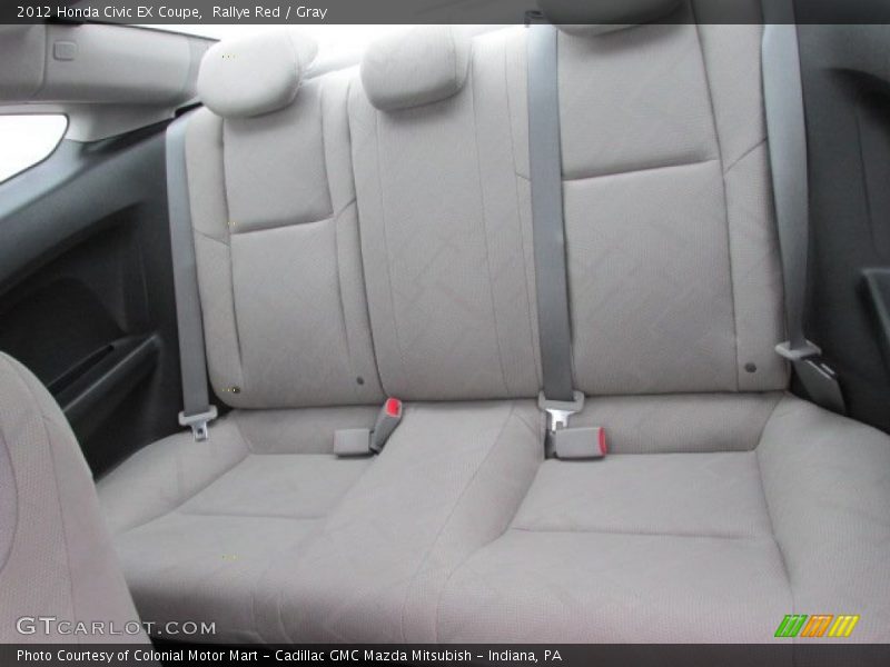Rallye Red / Gray 2012 Honda Civic EX Coupe