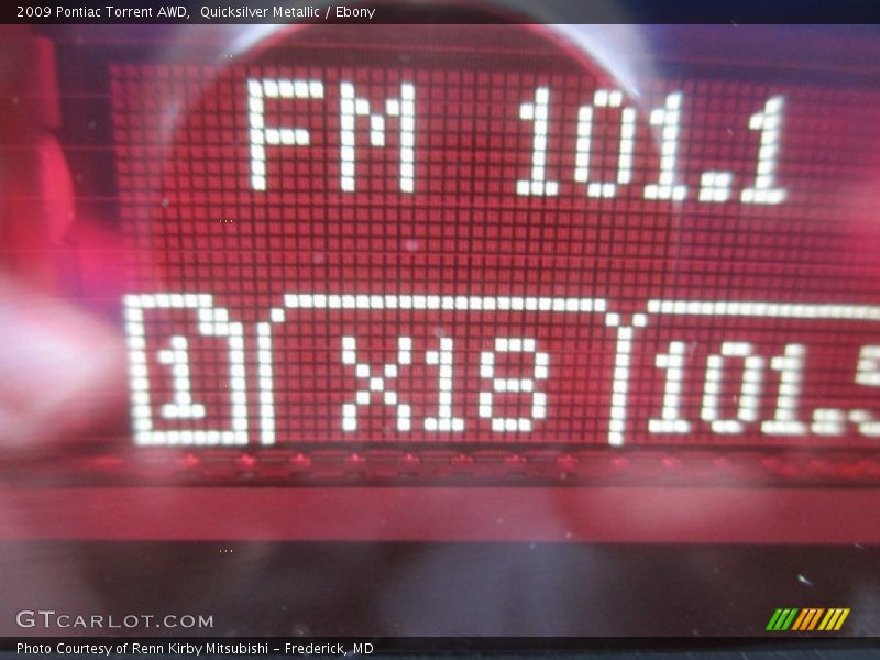 Quicksilver Metallic / Ebony 2009 Pontiac Torrent AWD