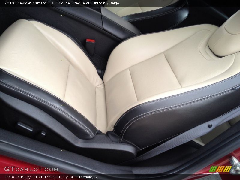 Red Jewel Tintcoat / Beige 2010 Chevrolet Camaro LT/RS Coupe