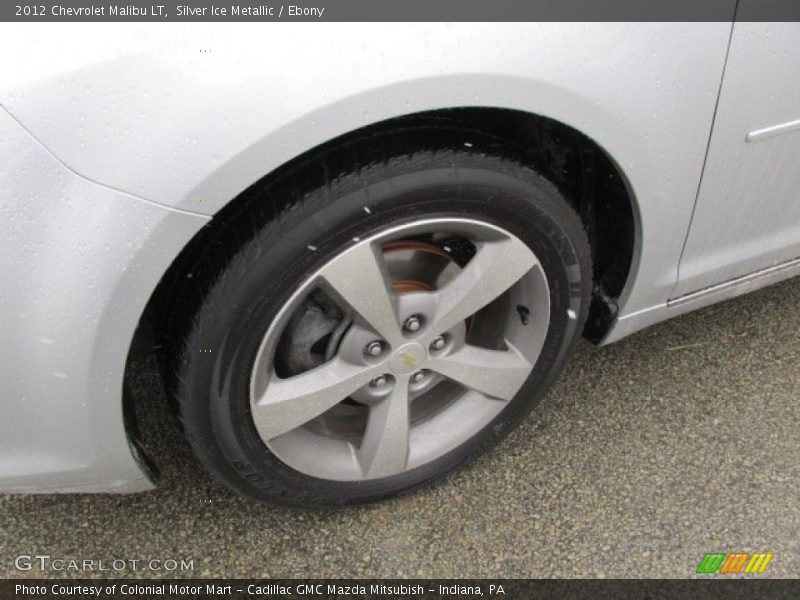 Silver Ice Metallic / Ebony 2012 Chevrolet Malibu LT