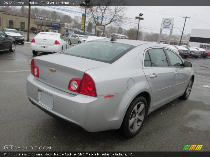Silver Ice Metallic / Ebony 2012 Chevrolet Malibu LT