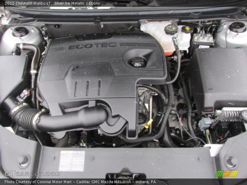 Silver Ice Metallic / Ebony 2012 Chevrolet Malibu LT
