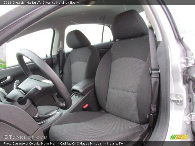 Silver Ice Metallic / Ebony 2012 Chevrolet Malibu LT