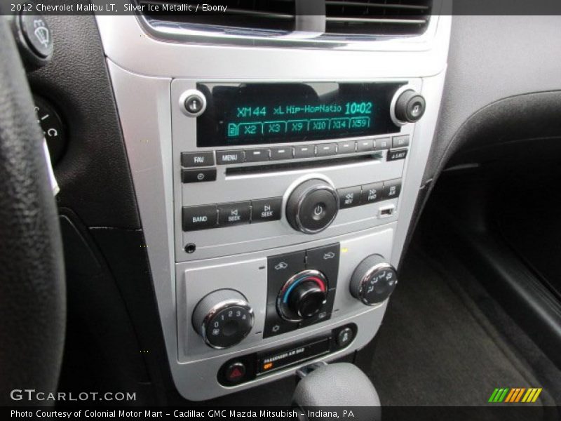 Silver Ice Metallic / Ebony 2012 Chevrolet Malibu LT