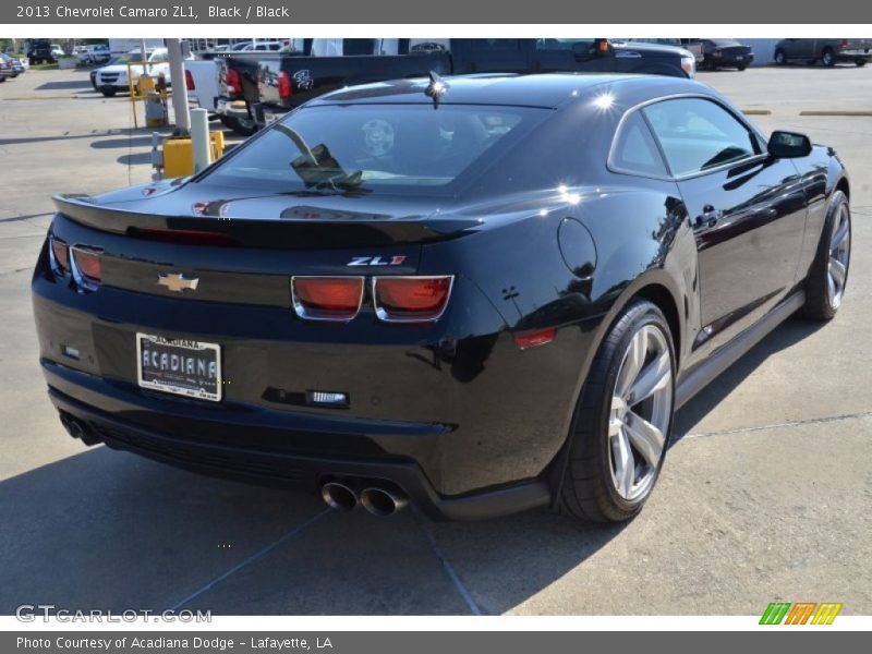 Black / Black 2013 Chevrolet Camaro ZL1