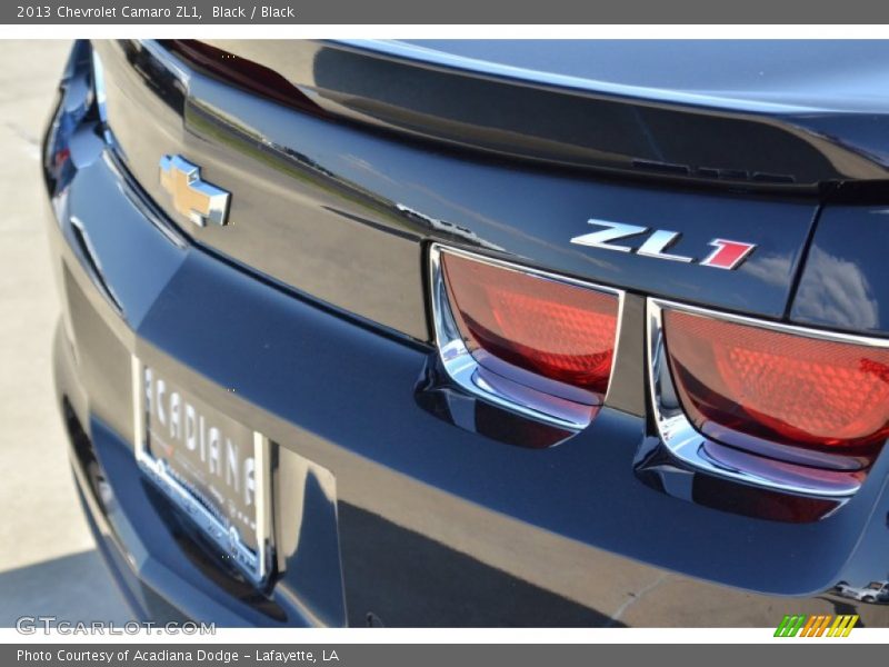 Black / Black 2013 Chevrolet Camaro ZL1