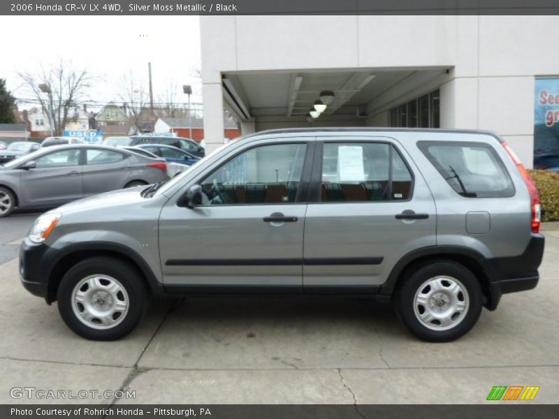 Silver Moss Metallic / Black 2006 Honda CR-V LX 4WD