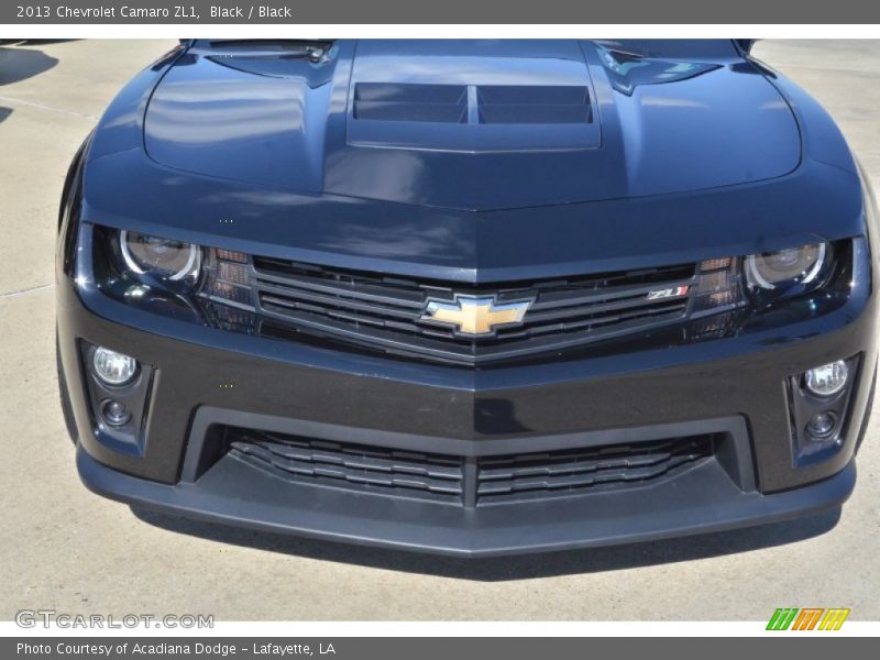 Black / Black 2013 Chevrolet Camaro ZL1