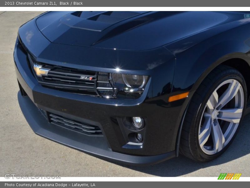 Black / Black 2013 Chevrolet Camaro ZL1