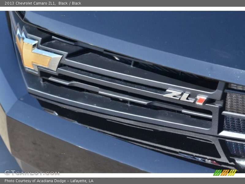 Black / Black 2013 Chevrolet Camaro ZL1