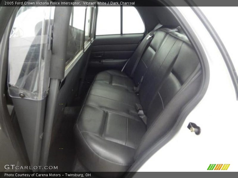 Rear Seat of 2005 Crown Victoria Police Interceptor