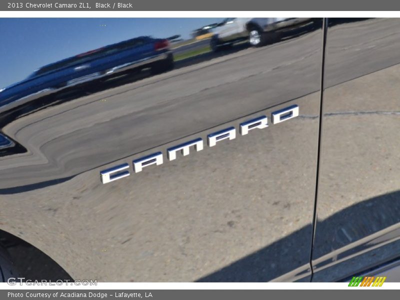 Black / Black 2013 Chevrolet Camaro ZL1