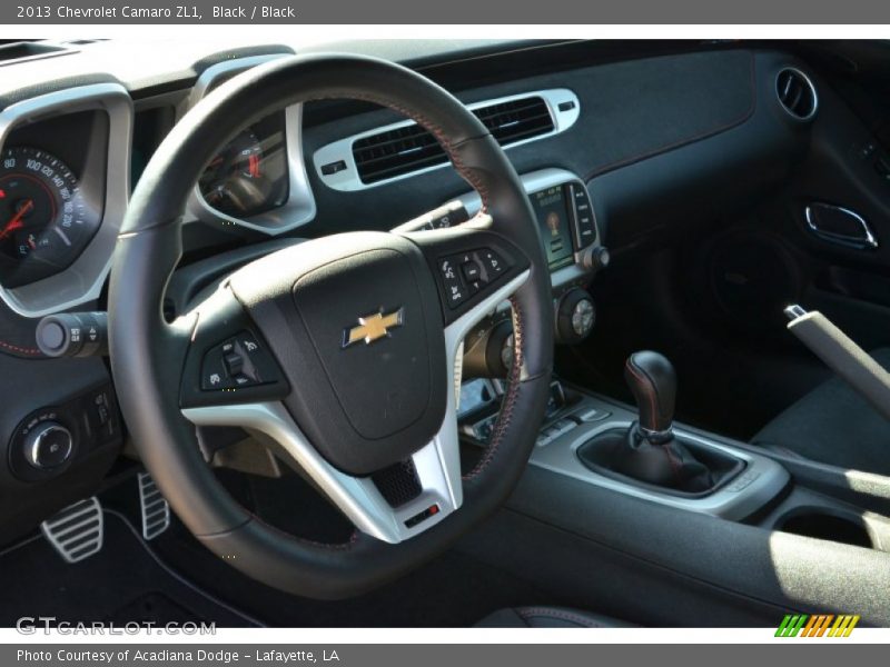 Black / Black 2013 Chevrolet Camaro ZL1
